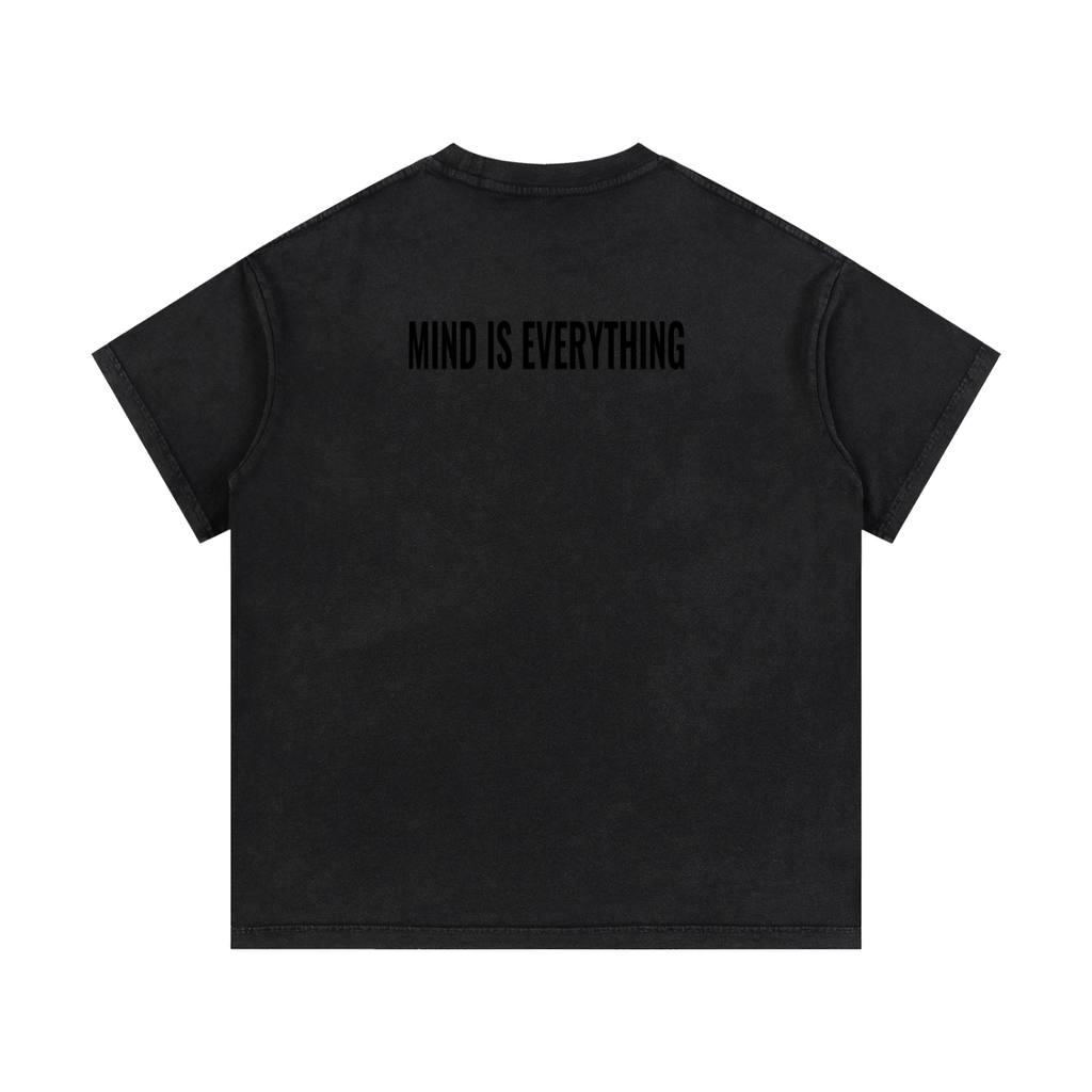 Einstein Reverse cotton washed T-shirt