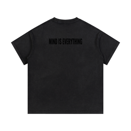 Einstein Reverse cotton washed T-shirt